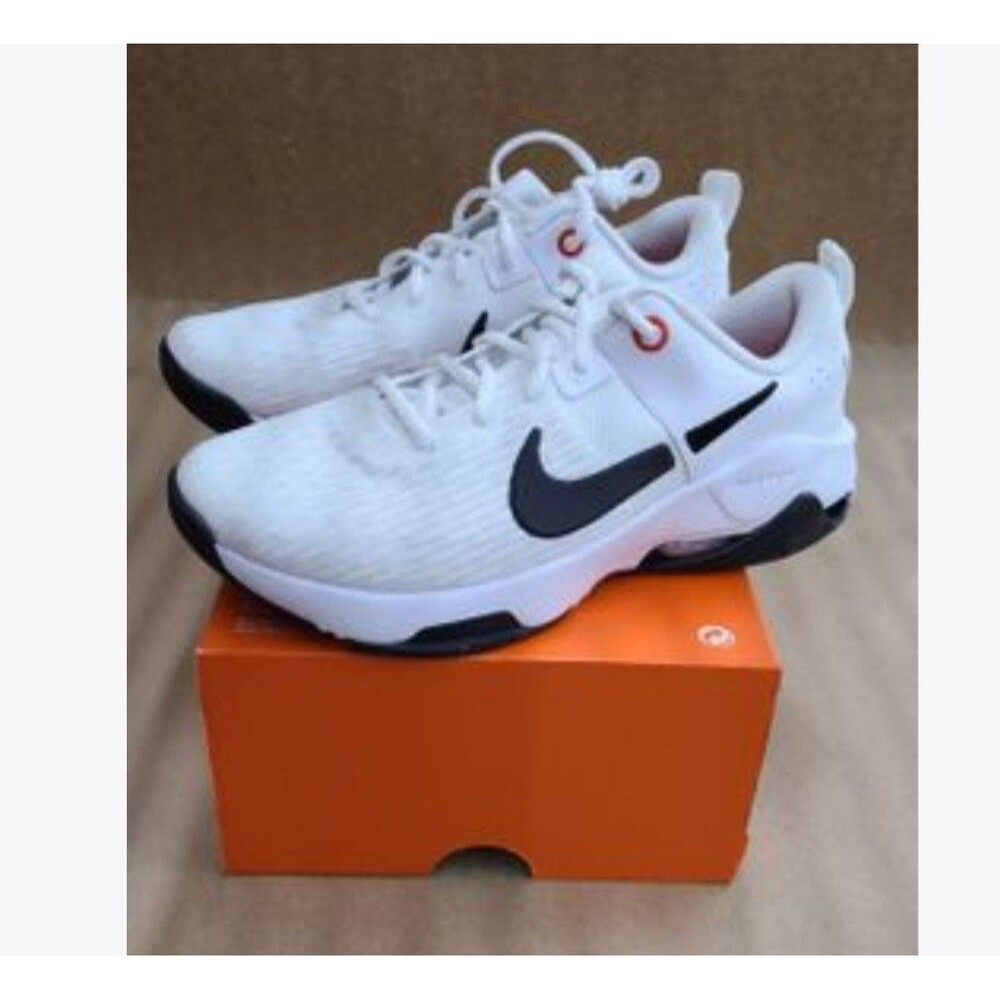 Size 9.5 - Nike Women’s Bella 6 Shoe, Black/White/Picante Red Shoes